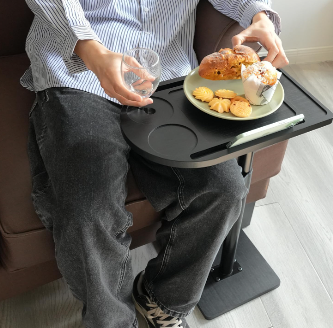 360-degree rotating tray for sofa-side tables - Image 2