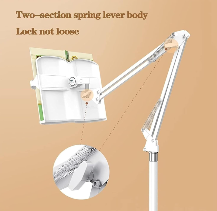 Adjustable Floor-Standing Stand for Reading, Books, and Tablets - Image 2