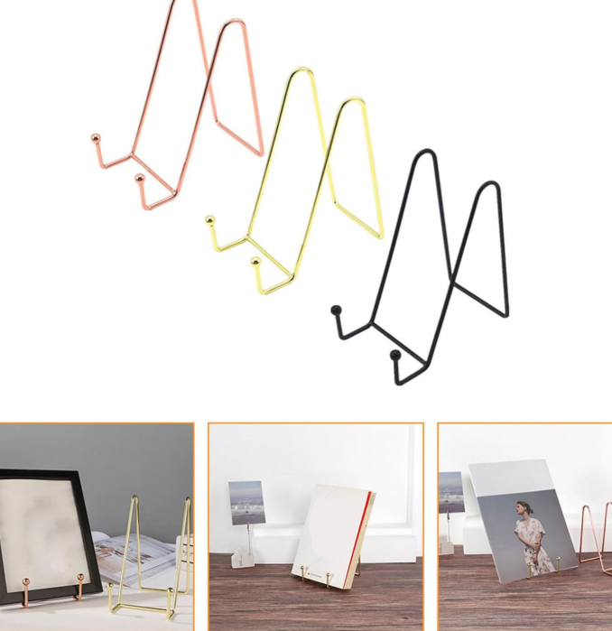 Stainless Steel Stand for Reading Books and Tablets - Image 2