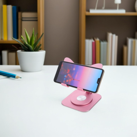 Aluminum Alloy 360-Degree Rotating Foldable Phone Stand