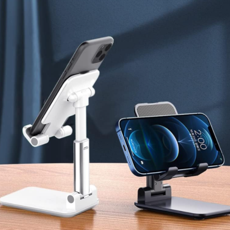 Set of 2 Adjustable Desktop Phone Stands