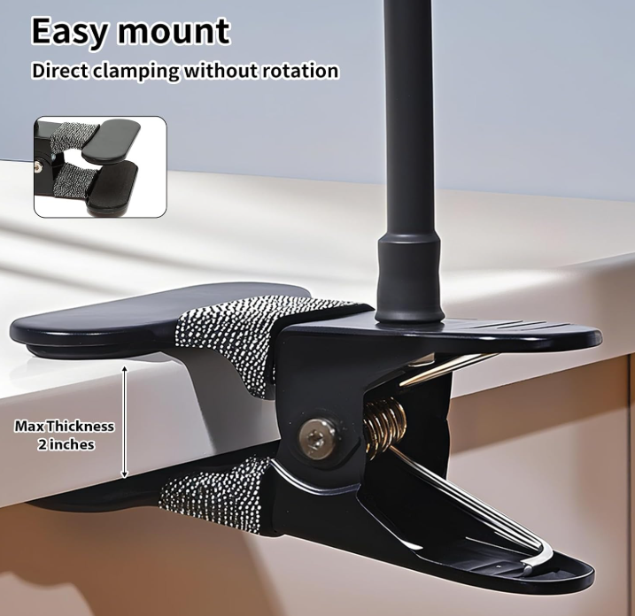 Flexible gooseneck bedside phone mount - Image 2